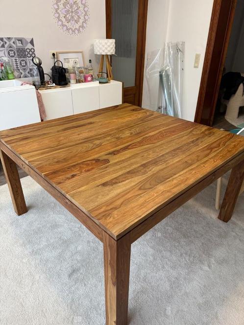 Table carrée Maison du Monde, Huis en Inrichting, Tafels | Eettafels, Nieuw, 100 tot 150 cm, 100 tot 150 cm, Vijf personen of meer