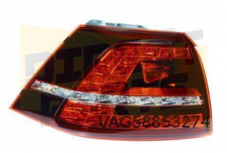 Volkswagen Golf VII (10/12-2/17) achterlicht Rechts buiten (, Auto-onderdelen, Verlichting, Volkswagen, Nieuw, Verzenden