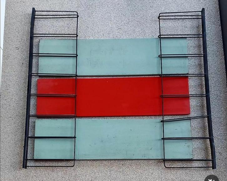 Pilastro metalen wandrek, Huis en Inrichting, Woonaccessoires | Wandplanken en Boekenplanken, Ophalen of Verzenden