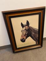 Schilderij paardenhoofd, Antiek en Kunst, Ophalen