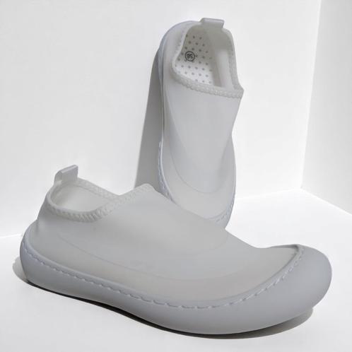 Lage instappers gympen wit 36, Kleding | Dames, Schoenen, Nieuw, Instappers, Wit, Verzenden