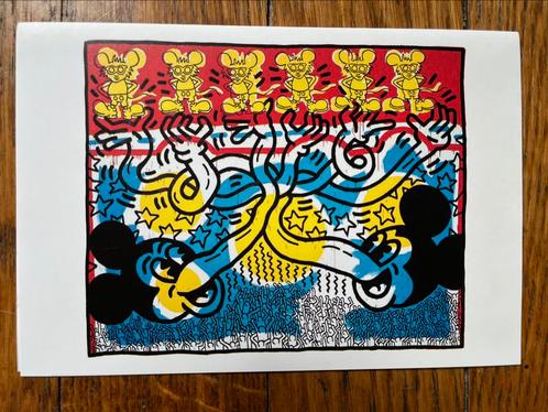 Carte postale Keith Haring, Collections, Cartes postales | Étranger