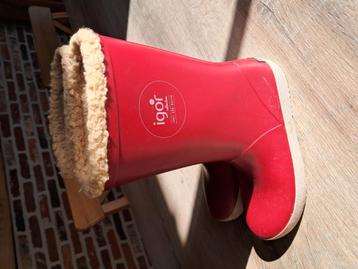 laarzen Igor, rood, 36 beschikbaar voor biedingen