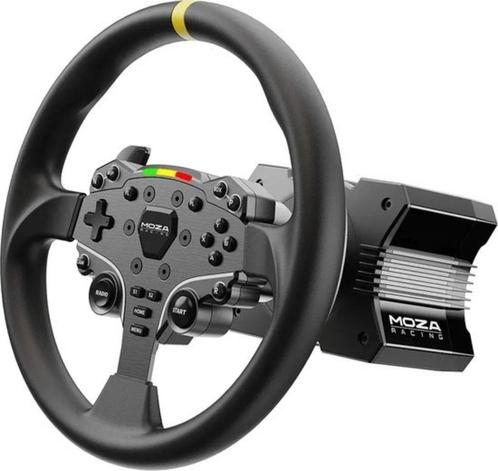 Moza Racing ES Mod 12" 30cm rond wiel - 2 jaar garantie, Computers en Software, Joysticks, Zo goed als nieuw, Ophalen