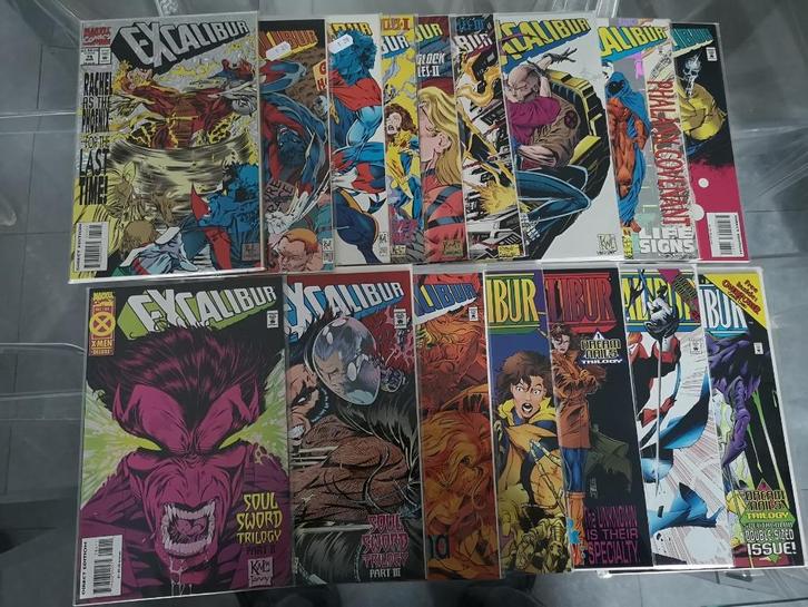 Excalibur (vol.1) #75-90 (13 comics), Boeken, Strips | Comics, Eén comic, Ophalen of Verzenden