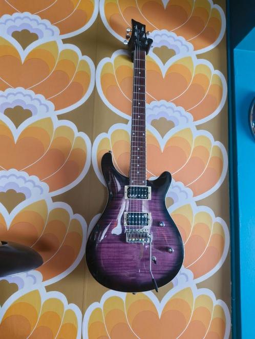 Harley Benton CST-24T purpleburst, Muziek en Instrumenten, Snaarinstrumenten | Gitaren | Elektrisch, Zo goed als nieuw, Solid body