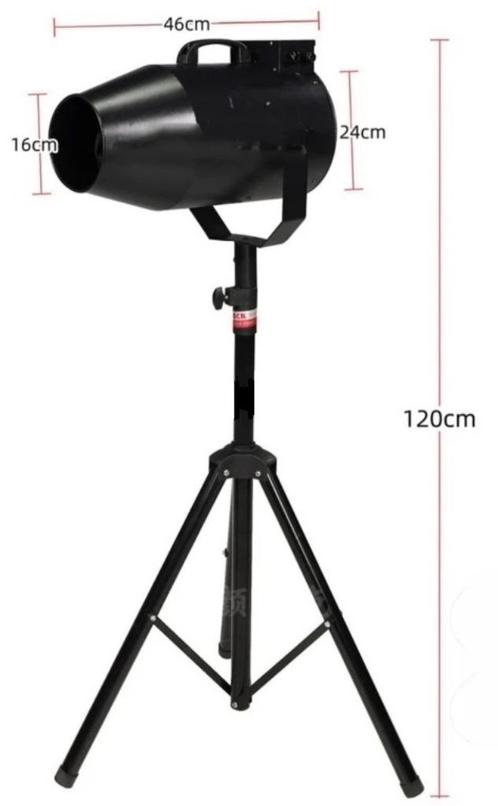 Nieuwe First Class Schuimmachine 2000W, Muziek en Instrumenten, Licht en Laser, Nieuw, Licht, Geluidgestuurd, Kleur, Stroboscoopeffect