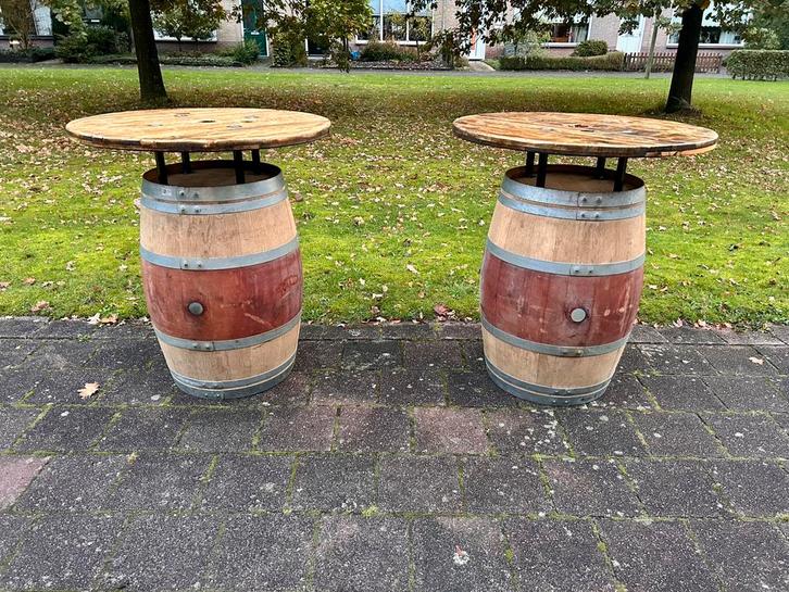 Statafel van Wijnvat, Huis en Inrichting, Tafels | Statafels, Nieuw, Ophalen of Verzenden