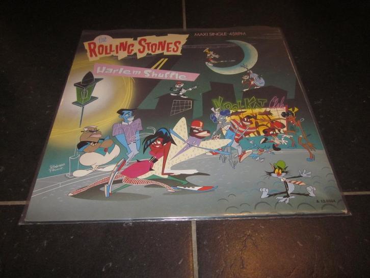 THE ROLLING STONES - Harlem Shuffle (maxi single), Cd's en Dvd's, Vinyl | Rock, Gebruikt, Poprock, 12 inch, Ophalen of Verzenden