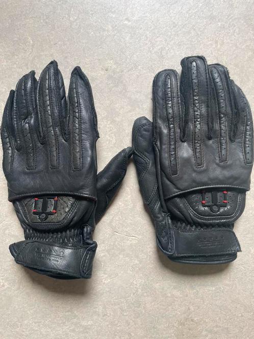 Icon 1000 zwarte kangoeroeleren motorhandschoenen maat 8 (M), Motoren, Kleding | Motorkleding, Handschoenen, Heren, Tweedehands