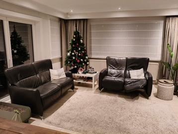 Leren 2 x 2 zit, GRATIS af te halen