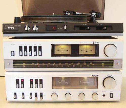 SBR Stereo: MPA-3040 Versterker MP-3200 Platenspeler & Tuner, Audio, Tv en Foto, Stereoketens, Zo goed als nieuw, Tuner of Radio