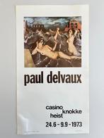 Artist Poster Delvaux, Antiek en Kunst, Ophalen of Verzenden