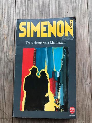 Trois chambres à Manhattan de Simenon