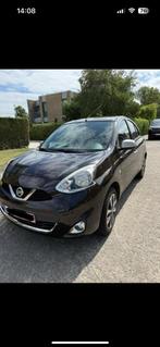 Nissan, Auto's, Voorwielaandrijving, Stof, Zwart, Micra