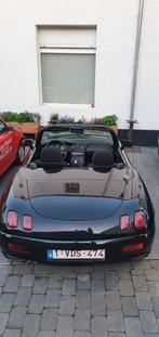 FIAT barchetta 74000 kms 1ère main, Auto's, Achterwielaandrijving, Zwart, 4 cilinders, Cabriolet
