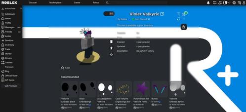 Roblox Account | Violet Valkyrie - 50,000 R$, Consoles de jeu & Jeux vidéo, Jeux | Autre, Neuf, Autres genres, 3 joueurs ou plus