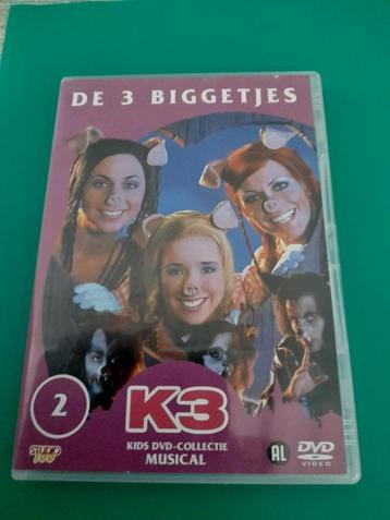 Dvd K3 - 3 Biggetjes 