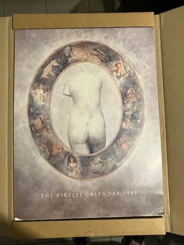 PIRELLI Kunstkalender 1989 beschikbaar voor biedingen