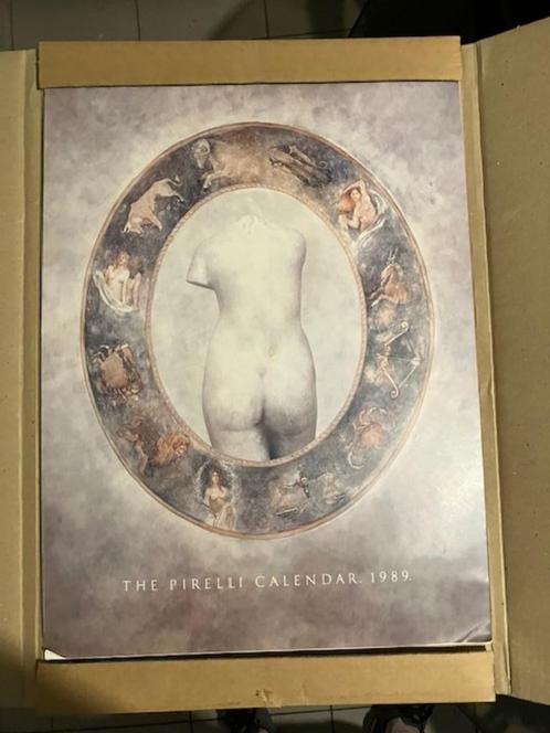 PIRELLI Kunstkalender 1989, Antiek en Kunst, Curiosa en Brocante, Ophalen of Verzenden