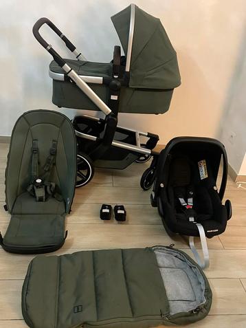 Joolz Day + Marvellous Green kinderwagen 3-in-1 Complete Set, Kinderen en Baby's, Babygeluk, Babygelukjasara@outlook.be, Zo goed als nieuw