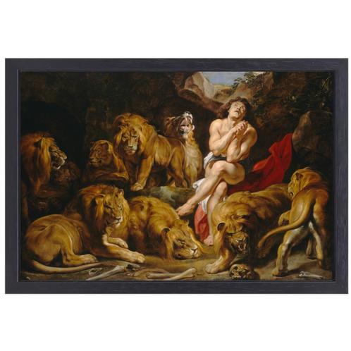 Daniel dans la fosse aux lions - Peter Paul Rubens toile + f, Maison & Meubles, Accessoires pour la Maison | Peintures, Dessins & Photos