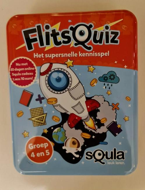 Gezelschapsspel : Flits Quiz ( 2-3 leerjaar ) en kwis kids, Hobby & Loisirs créatifs, Jeux de société | Jeux de cartes, Comme neuf