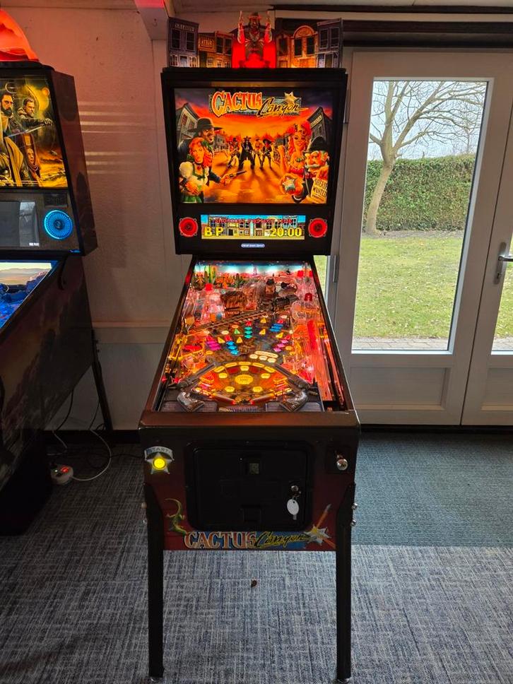 HUO Cactus Canyon SE Plus, Collections, Machines | Flipper (jeu), Comme neuf, Autres types, Autres marques, Enlèvement