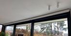 Rolgordijnen screen wit (290-300 cm hoog) Prijs per gordijn, Ophalen, 200 cm of meer, Zo goed als nieuw, 200 cm of meer