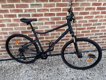 Vélo VTC RIVERSIDE 500 BLEU NUIT beschikbaar voor biedingen