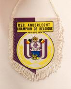 RSC Anderlecht 1970s sublieme vintage vaandel vaantje, Verzamelen, Ophalen of Verzenden, Zo goed als nieuw, Spel