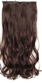 Extension Toper en une pièce cheveux naturelle châtain roux, Bijoux, Sacs & Beauté, Perruque ou Extension de cheveux, Envoi, Neuf