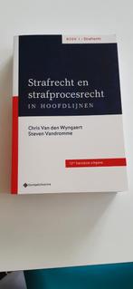 Strafrecht en strafprocesrecht in hoofdlijnen. Deel 1: Straf, Enlèvement, Neuf, Van den Wyngaert