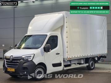 Renault Master 165PK Schuifzeilen met Laadklep Bakwagen Airc, Autos, Neuf, Achat, Euro 6, Entreprise
