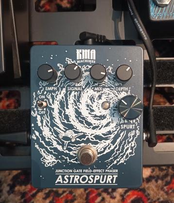 KMA Astrospurt Phaser guitar effect pedal