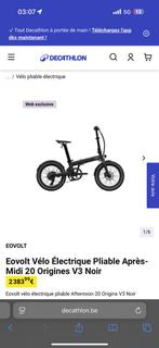 VÉLO ÉLECTRIQUE PLIABLE, Ophalen, Nieuw