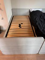 1-persoonsbed met lattenbodem, Huis en Inrichting, Slaapkamer | Bedden, Ophalen, Gebruikt, 90 cm, Eenpersoons