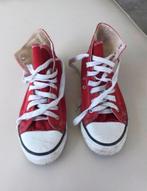 Hoge rode sneakers maat 40, Ophalen of Verzenden, Sneakers, Gedragen, Rood