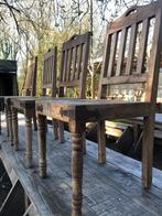 houten stoelen, Ophalen, Overige kleuren, Zo goed als nieuw, Vier
