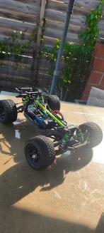 Traxxas rustler 4x4 ultimate, Hobby en Vrije tijd, Modelbouw | Radiografisch | Auto's, Ophalen of Verzenden, Zo goed als nieuw