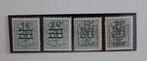 1960 Cijfer heraldieke leeuw met opdruk N 1172/73A**, postf, Postzegels en Munten, Postzegels | Europa | België, Ophalen of Verzenden