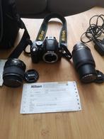 Nikon d 60 camera + 2 lenzen + tas, Audio, Tv en Foto, Ophalen of Verzenden, Gebruikt, Nikon