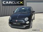 Fiat 500 Lounge Aut. *Pano*, Automaat, Zwart, Bedrijf, Berline