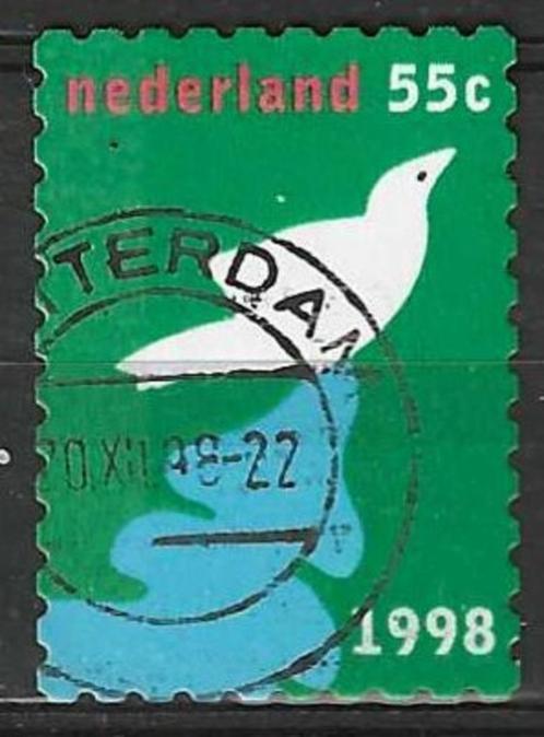 Nederland 1998 - Yvert 1673 - Eindejaarszegel (ST), Timbres & Monnaies, Timbres | Pays-Bas, Affranchi, Envoi