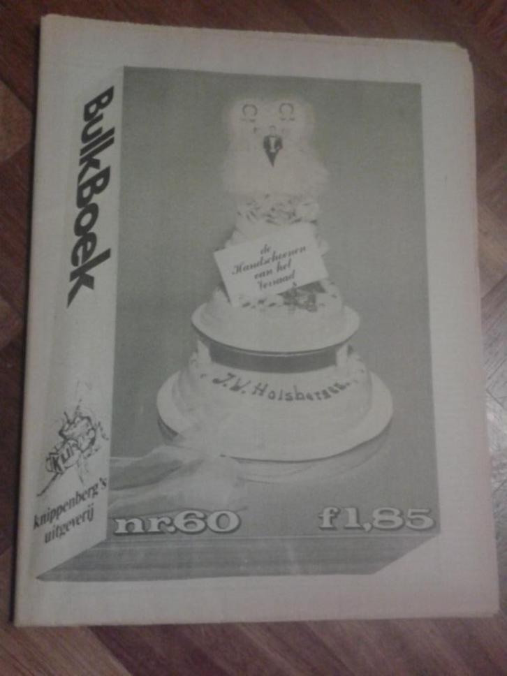 JW Holsbergen, De handschoen van het verraad / Bulkboek 60, Boeken, Literatuur, Gelezen, Nederland, Ophalen of Verzenden