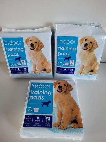 puppy indoor training pads 27 stuks 60 x 60 cm trainingpads, Ophalen of Verzenden, Nieuw