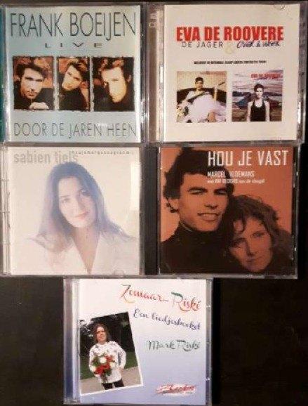 5 CD en néerlandais, CD & DVD, CD | Néerlandophone, Comme neuf, Enlèvement ou Envoi