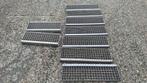 INOX traptreden RVS trappen # maasrooster met anti-sliprand, Doe-het-zelf en Bouw, Ladders en Trappen, Ophalen, Zo goed als nieuw