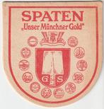 BIERKAART  SPÄTEN, Verzamelen, Biermerken, Nieuw, Viltje(s), Overige merken, Verzenden