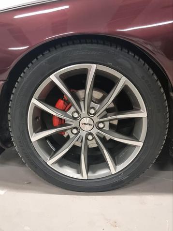 Autec Astana 5x114.3 Et50 17ichx7j Zonder banden, Enlèvement ou Envoi, Pneu(s)
